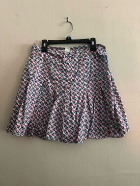 Anthropologie Maeve Geometric Skirt